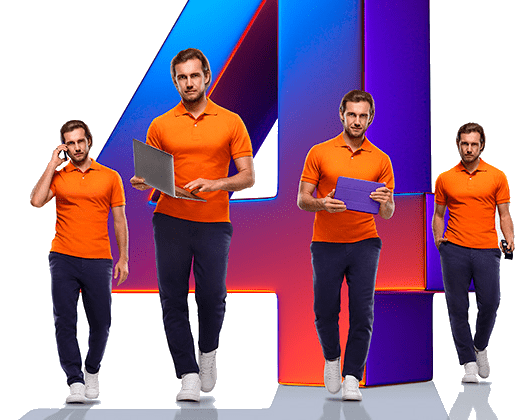 Великолепная четверка Ростелеком в&nbsp;деревня Золотилова (Орловская область)